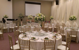 Wedding table and chairs rental